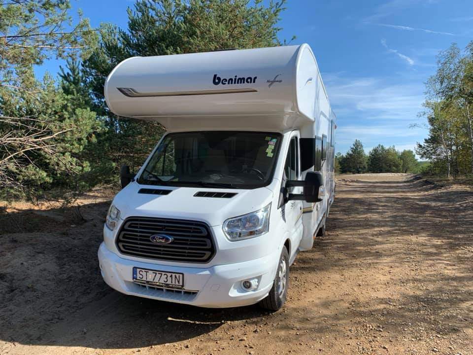 Pustania Błędowska kamper