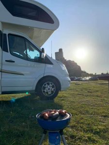 Grillowanie w kamperze