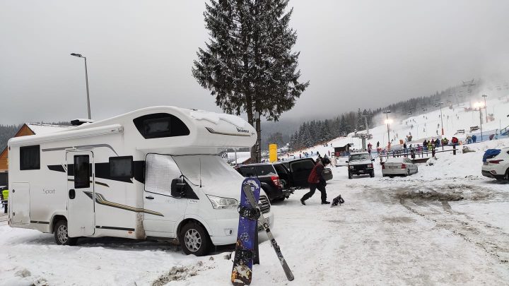 Czarna Góra - narty1